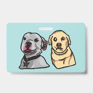 Crachá Cachorros Memes Fofos