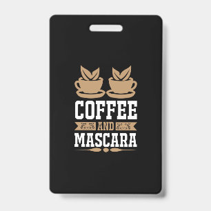 Crachá Café De Arte E Rímel