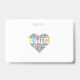Crachá Camisas de Conscientização do Autismo - Camisa do
