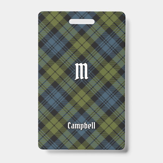 Crachá Campbell Tartan (Frente)