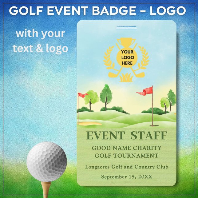CRACHÁ CAMPO DE EVENTO DE GOLFE (Criador carregado)