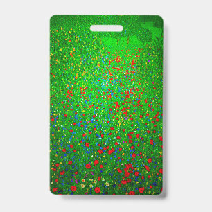 Crachá Campo de Papoulas de Gustav Klimt