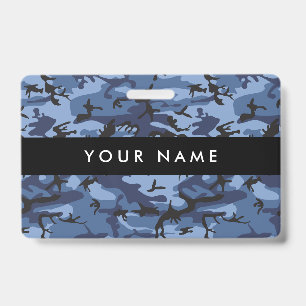 Crachá Camuflagem Marinha, Camuflagem Azul, Militar, Exér