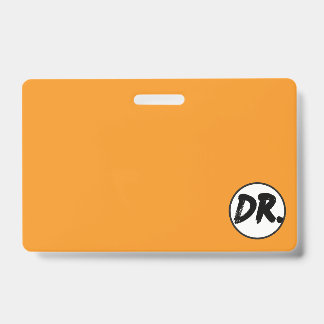 Crachá Capa de telefone Orange DR. Logo