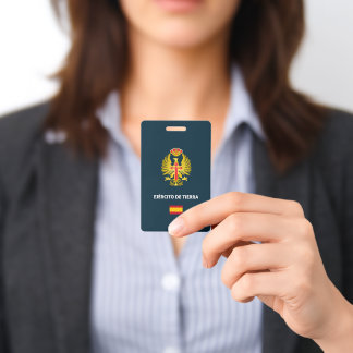Crachá Capa de Telefone Passaporte do Exército de Terra