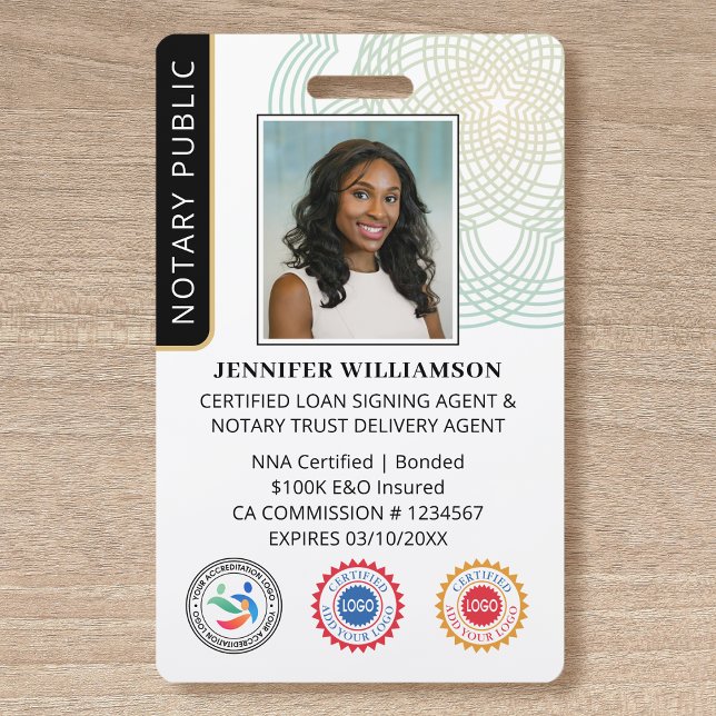 Crachá Capacitação Notícia de Foto Pública ID de Código Q (Criador carregado)