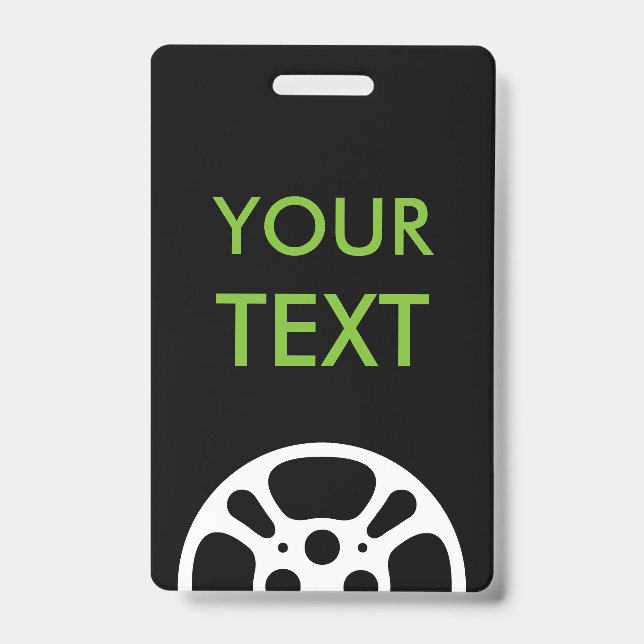 Crachá Carretel de filme (Front)