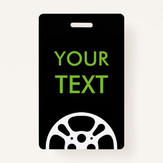 Crachá Carretel de filme