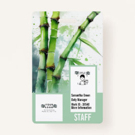 Crachá Cartão com fotos de segurança personalizado profis