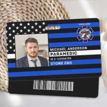 Cartão de Identificação com Foto Personalizado de 