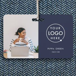 Crachá Cartão de Identificação da Marinha | Moderno e Ele