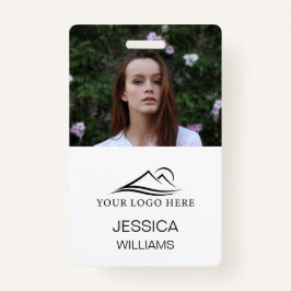 Crachá Cartão de Identificação de Foto Personalizado para