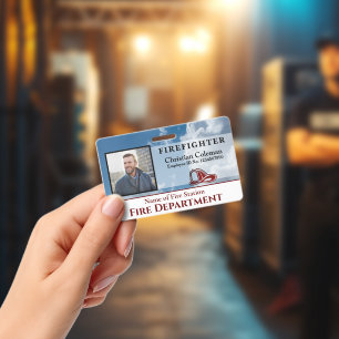 Crachá Cartão de Identificação de Nome de Foto do Empr