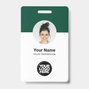 Crachá Cartão de Identificação Personalizado para Funcion