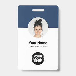 Crachá Cartão de Identificação Personalizado para Funcion