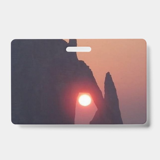 Crachá Carte simple (Frente)