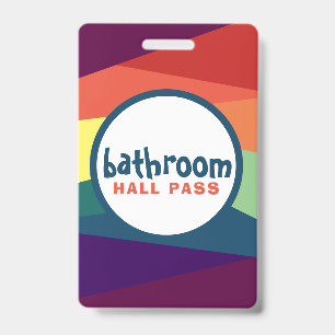 Crachá Cartões de Acesso ao Rainbow Hall para Professores