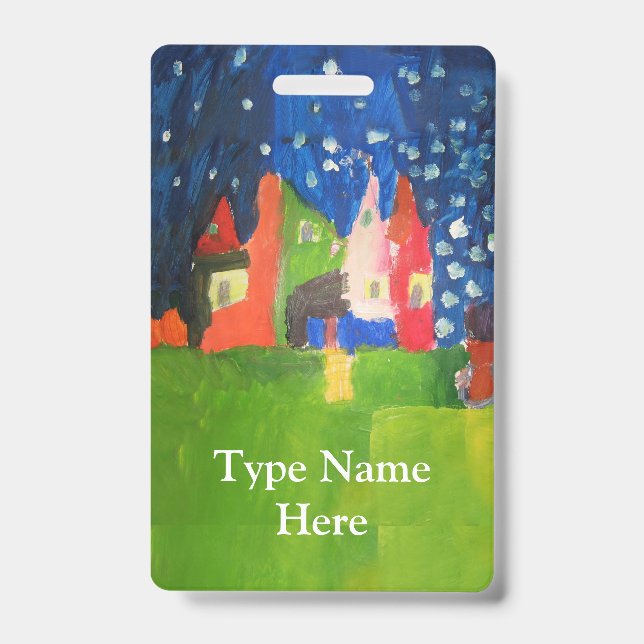 Crachá Castelo Misterioso (Frente)