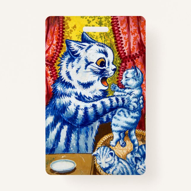 Crachá Cat e seus gatinhos (Frente)