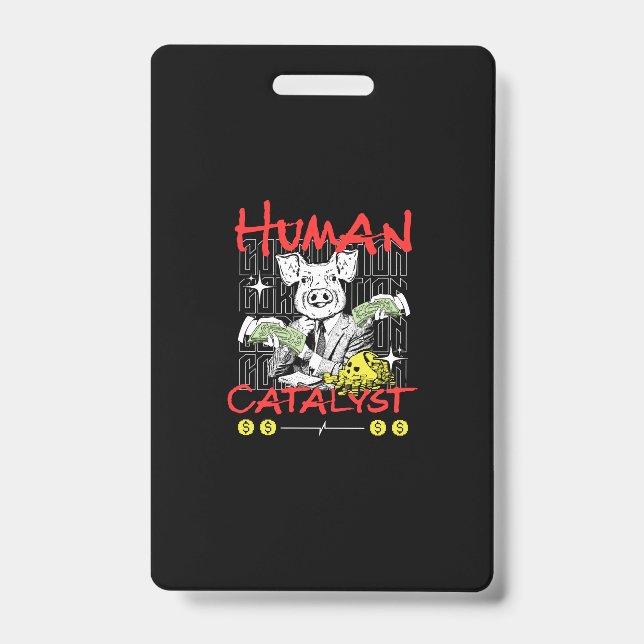 Crachá Catalisador Humano (Frente)