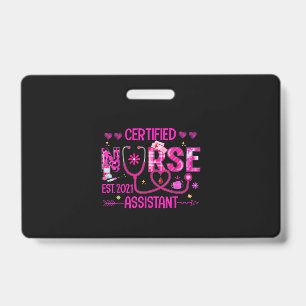 Crachá Certified Nurse Assistant