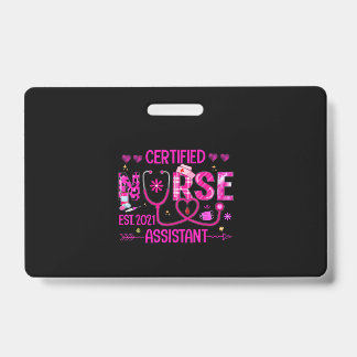 Crachá Certified Nurse Assistant