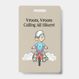 Crachá Chamando Todos os Motociclistas