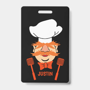 Crachá Chef Sueco Engraçado
