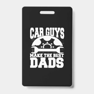Crachá Citações de Avô Homens que Gostam de Carros São