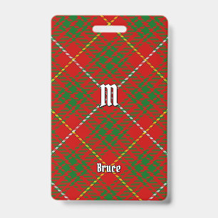 Crachá Clan Bruce Tartan