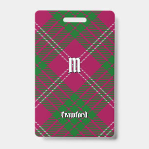 Crachá Clan Crawford Tartan