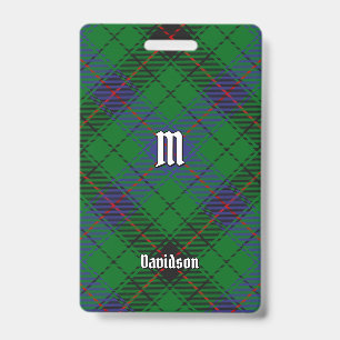 Crachá Clan Davidson Tartan