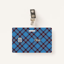 Crachá Clan Elliot Antigo Tartan