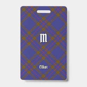 Crachá Clan Elliot Modern Tartan