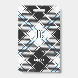 Crachá Clan Forbes Vestido Tartan