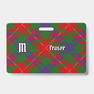 Crachá Clan Fraser Tartan
