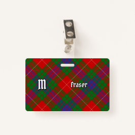Crachá Clan Fraser Tartan