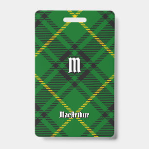 Crachá Clan MacArthur Tartan