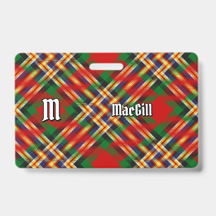 Crachá Clan MacGill Tartan