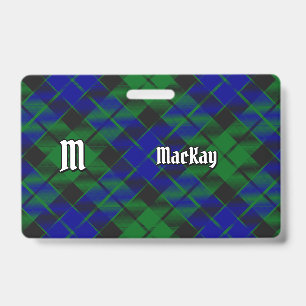 Crachá Clan MacKay Tartan