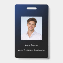 Classe Personalizada Moderno Gradiente Azul Foto d