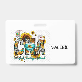 Crachá CNA Name Badge