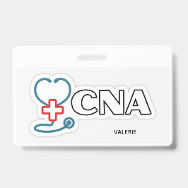 Crachá CNA Name Badge