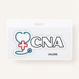 Crachá CNA Name Badge