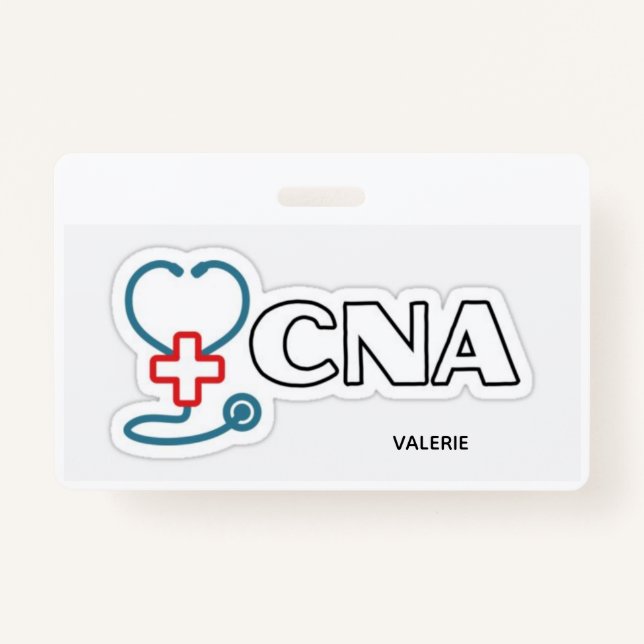 Crachá CNA Name Badge (Frente)