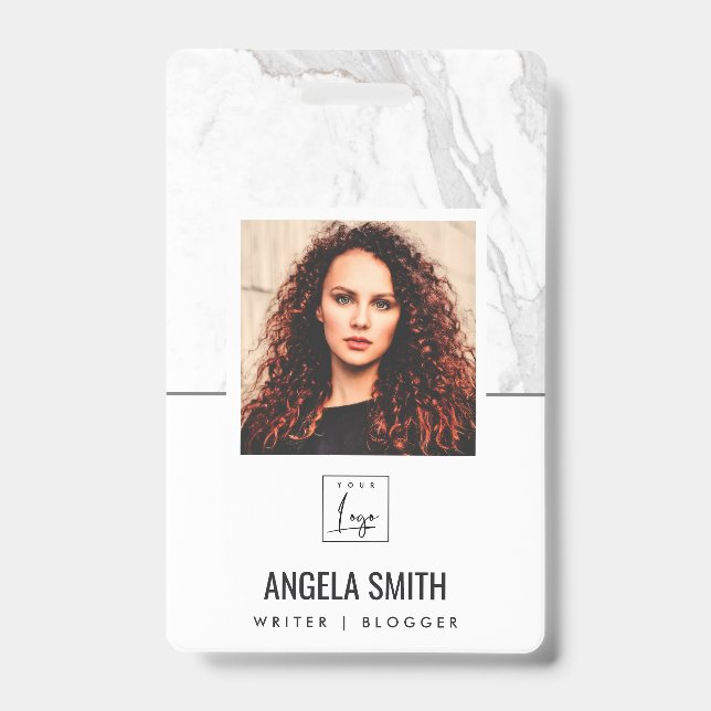 CRACHÁ CÓDIGO DE BARRAS DE FOTOS DE CINZAS BRANCAS   (Front)