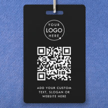 Código QR | Evento de logotipo preto moderno para