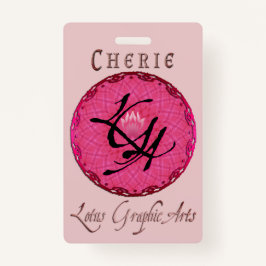 Crachá Código QR para uso multiuso