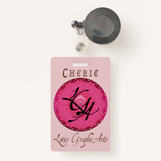 Crachá Código QR para uso multiuso (Frente com retrátil)