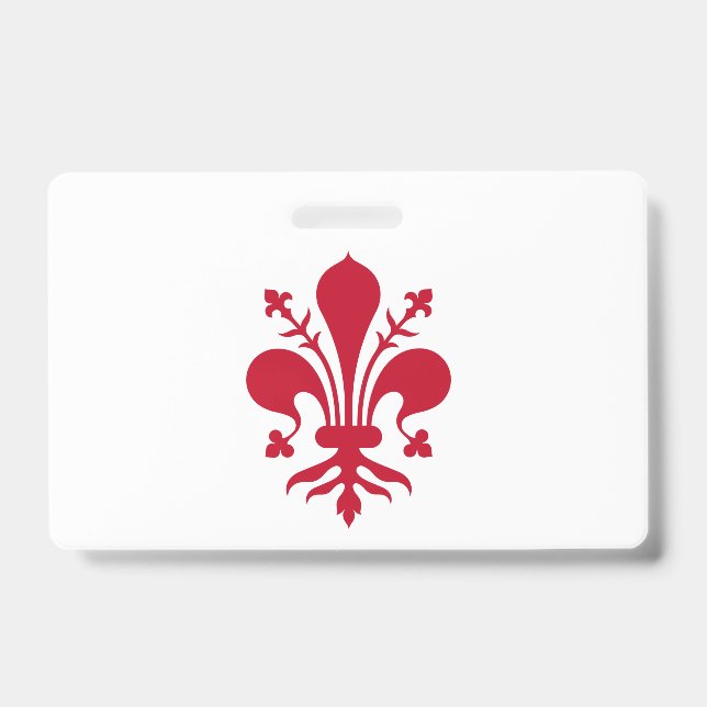 Crachá com a bandeira de Florença (Frente)